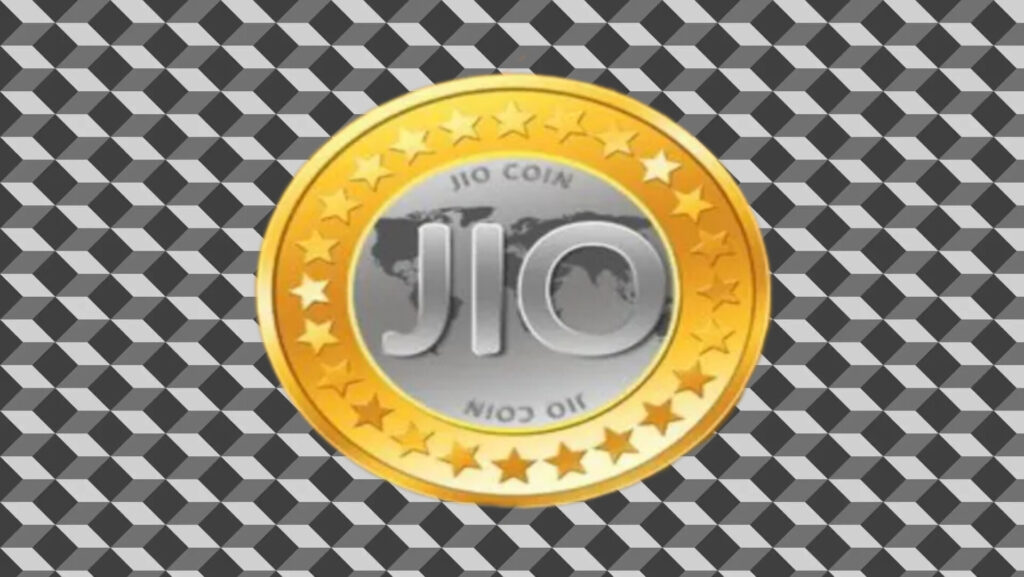 Relience jio coin 
रिलायंस जियो कॉइन 